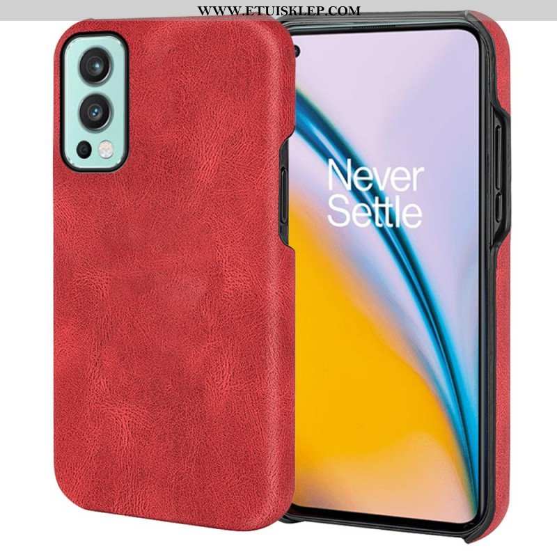 Etui do OnePlus Nord 2 5G Nowe Kolory Elegancja Skórzany Efekt